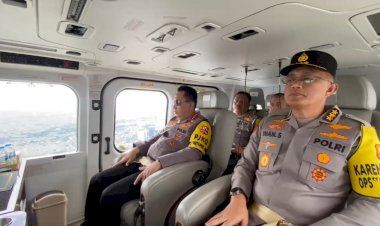 Kapolri-Pantau-Jalur-Mudik-Via-Udara