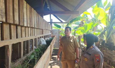 Kolaborasi-Kanit-Binmas-Polsek-Gedangan-bersama-Pemdes-Punggul-Tinjau-Program-Ketahanan-Pangan-Peternakan-Kambing