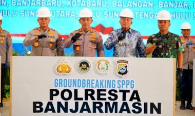Kapolri-Kembali-Resmikan-dan-Groundbreaking-SPPG-di-Kalsel,-Dukung-Program-MBG