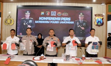 Polres-Lamongan-Ungkap-Kasus-Arisan-Bodong-Pelaku-Diamankan-Saat-Hendak-Kabur-ke-Malaysia