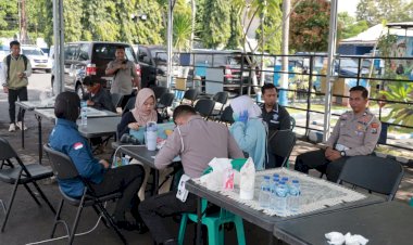 Sambut-Hari-Lalu-Lintas-Bhayangkara-ke--70-Polres-Jember-Gelar-Baktikes-Gratis