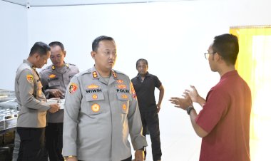 Kapolres-Madiun-Kota-Tinjau-Kesiapan-SPPG-Kanigoro,-Dukung-Program-Pemenuhan-Gizi-Nasional