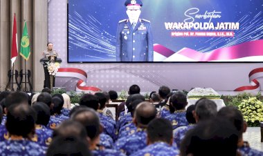HUT-KORPRI-ke-54,-Wakapolda-Jatim-Tegaskan-Peran-Strategis-ASN-Polri