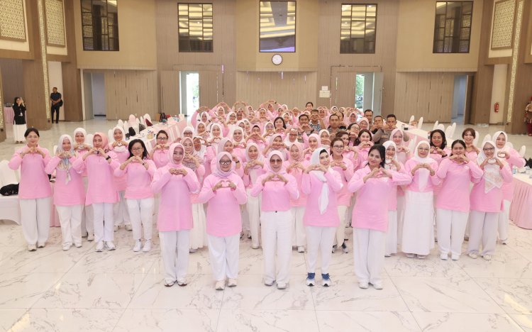 Dibentuk di Polda Jatim Pink Sehati Jadi Problem Solving Bagi Keluarga Polri