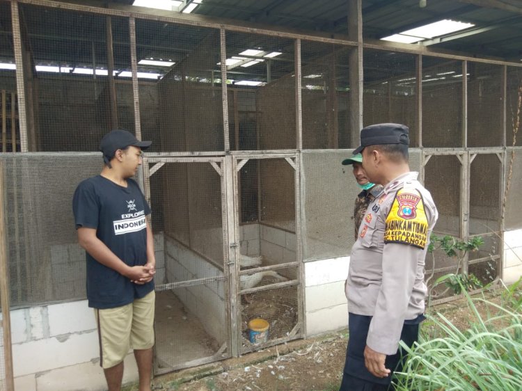 Polisi Jadi Penggerak Ketahanan Pangan, Aipda Andi Husni Dukung Swasembada Pangan di Desa Kepadangan
