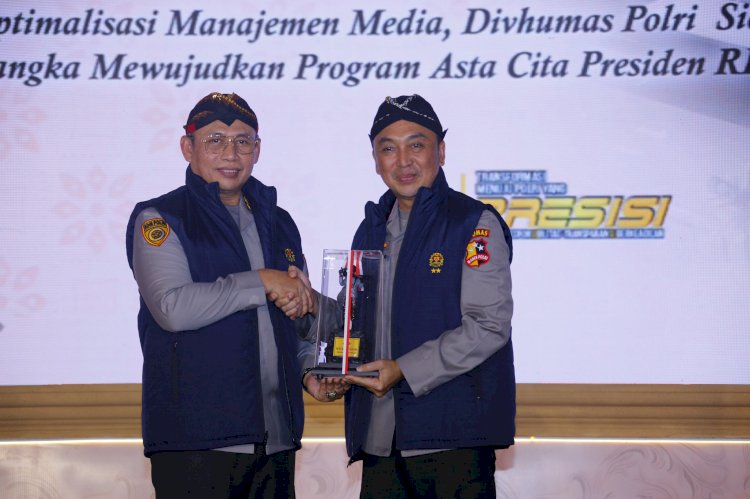 As SDM Kapolri Buka Rakernis Humas Polri 2025: Humas Harus Jadi Garda Depan Komunikasi Presisi