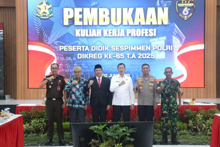 Serdik Sespimmen Polri Dikreg Ke-65, Kuliah Kerja Profesi di Polresta Sidoarjo Tahun 2025