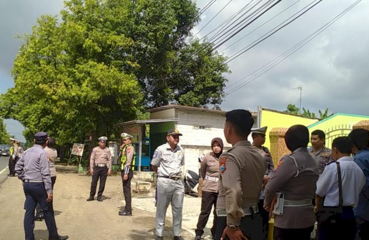 Jelang Ops Keselamatan Polda Jatim Petakan Black Spot dan Trouble Spot di Ngawi